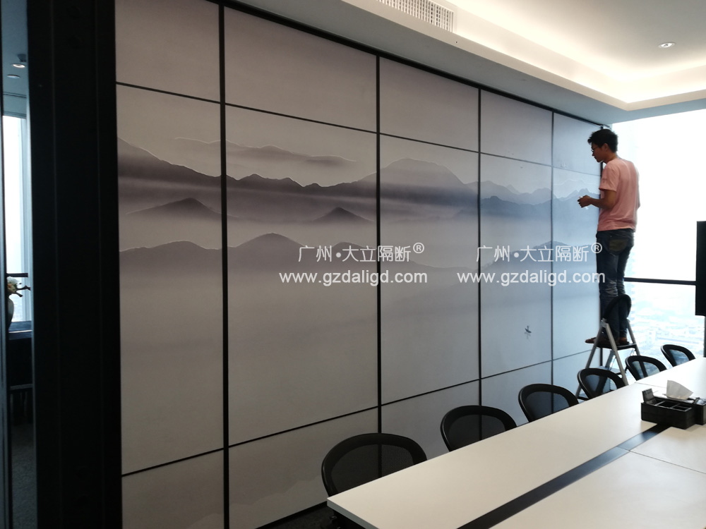 办公室会议厅 活动隔断 广州胜伦律所 项目